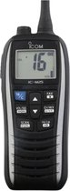 Talkie-walkie P&P Goods - Radio VHF portable Icom - Talkie-walkie professionnel - Son puissant 550 MW - Plusieurs canaux - Rechargeable - Zwart