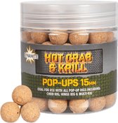 Dynamite Baits Hot Crab & Krill Pop Ups 15mm