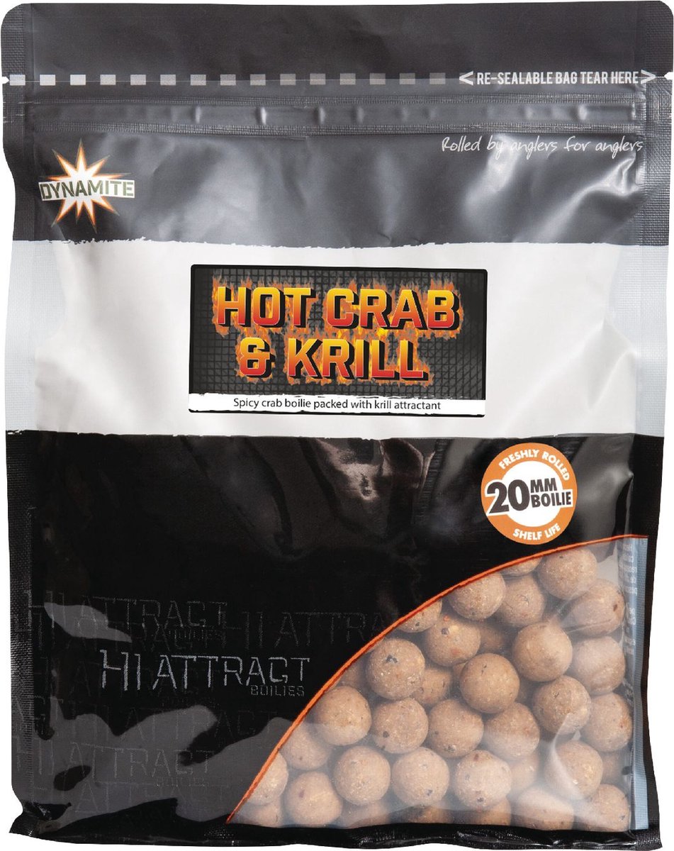 Dynamite Baits Hot Crab & Krill 15mm 1Kg