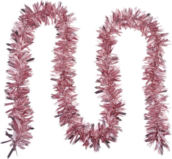 Clayre & Eef Guirlande de Noël Guirlande 200 cm Plastique Rose