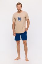 Woody Garçons-Pyjama homme beige - taille 164/14J