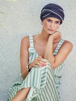 Christine Headwear - Viva Headwear - Emmy V Structure Plisse Turban - Bamboo - Chemo Mutsje / Sjaaltje - 1523-0777