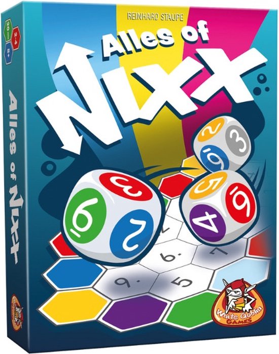 White Goblin Games - Alles of Nixx - Dobbelspel - 2 tot 4 spelers - Vanaf 8 jaar - Snel dobbelspel - Voor het hele gezin