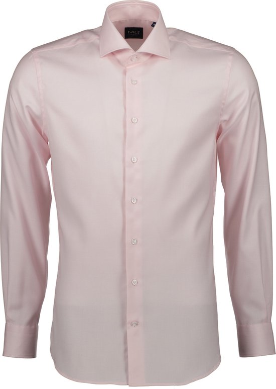 Nils Overhemd - Slim Fit - Roze - 42