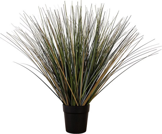 Kunst Grasplant Deluxe | 60cm - Namaak grasplant - Kunstplanten voor buiten - Kunstplant gras