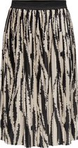 Jacqueline de Yong Rok Jdyboa Skirt Jrs 15206814 Tapioca/zebra Dames Maat - S