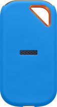 kwmobile case voor harde schijf - geschikt voor Sandisk E81 SSD (not for E61) - SSD-cover van silicone - In blauw