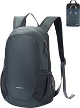 Ultralichte rugzak, opvouwbaar, 18 liter, kleine opvouwbare wandelrugzak, lichte dunne dagrugzak, sportieve dagrugzak voor sport, outdoor, wandelen, reizen, stedentrips, winkelen, heren en