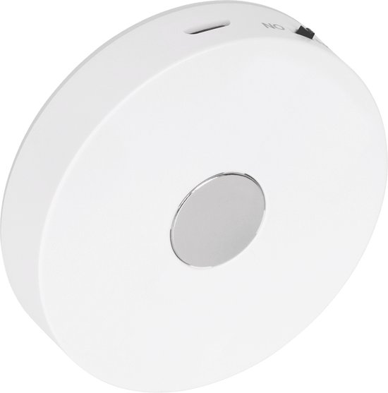 LED terrasverlichting rond - 40mm - 12V - Warm wit - Zilver van VTAC — afbeelding 3
