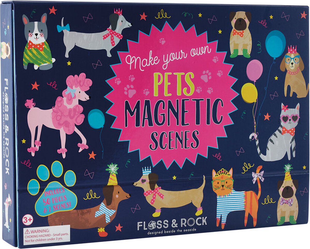 Floss & Rock Magnetische Puzzeldoos Play Scene