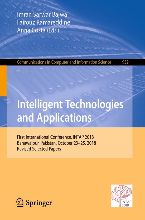 Springer Nature Proceedings Computer Science - Intelligent T ... - cover