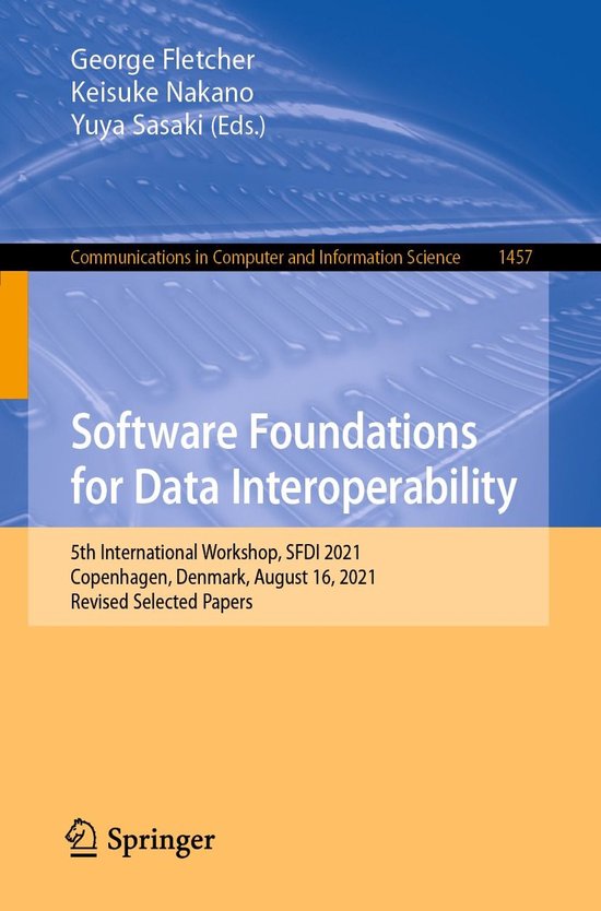 Springer Nature Proceedings Computer Science - Software Foun ... - cover