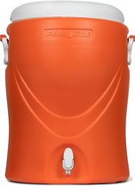Pinnacle Platino 10 Gallon - Geïsoleerde Drankdispenser / Drankkoeler met kraantje - 40 Liter - Oranje