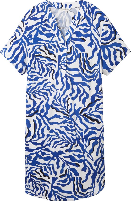 TOM TAILOR easy dress printed Dames Jurk - Maat 36