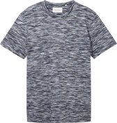 TOM TAILOR injected t-shirt Heren T-shirt - Maat M