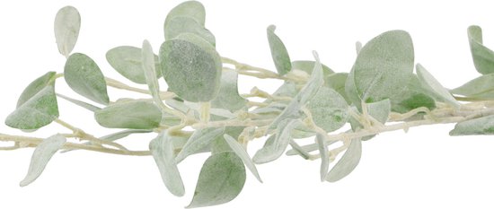 DK Design Fleur artificielle Branche d'eucalyptus Real Touch - 3x - 90 cm - vert clair - tige libre - Fleurs artificielles en soie