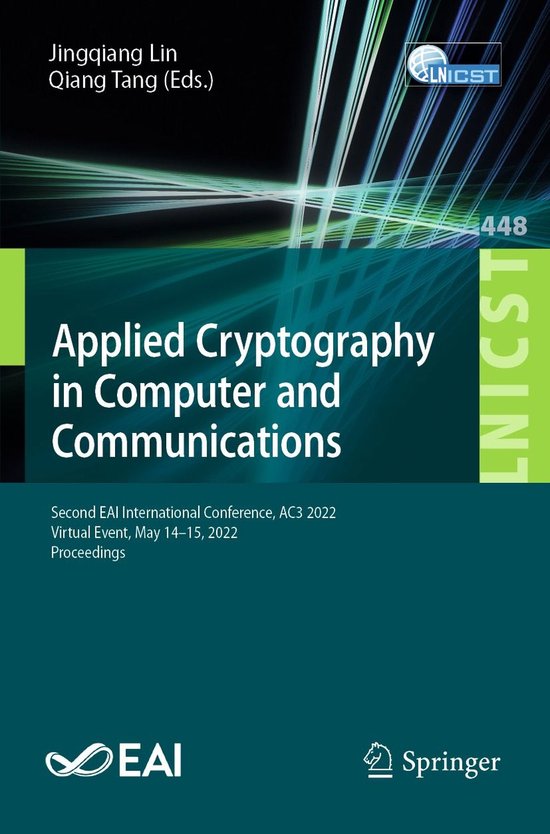Springer Nature Proceedings Computer Science - Applied Crypt ... - cover