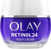 Olay Retinol 24 Hydraterende Nachtcrème - Parfumvrij - Verzacht - Vernieuwt - Hydrateert - 50ml