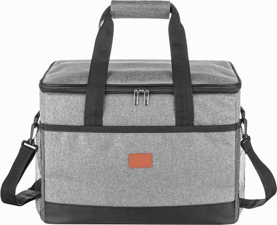 Grote Koeltas, Thermotas, Opvouwbare Koelbox, Levertas Voor Het Warm Houden Van Eten Tas Met Koelfunctie 57 X 37 25 Cm Zwart 591439440