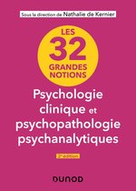 Les 32 grandes notions de psychologie clinique et psychopathologie psychanalytiques - 2e éd.