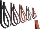 NOOBLU Ophanglus SLING 2,5 cm - Maat: M - 60 cm, Kleur: Chocolate brown