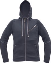 Cerva NEURUM sweatshirt met capuchon 03060130 - Zwart - 4XL