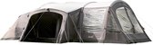 Skandika Timola 6 Air Sleeper Protect XL Plus opblaasbare tent – Opblaasbare tenten – 6 persoons luchttent, 220cm stahoogte, ingenaaide tentvloer – Sleeper Technology (extra donkere slaapcabines) – 765 x 380 x 220 cm (LxBxH) plus 255 x 145 cm – grijs