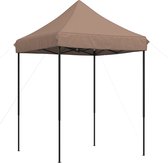 vidaXL-Partytent-inklapbaar-pop-up-200x200x306-cm-bruin