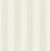 Strepen behang Profhome 765871-GU vinylbehang licht gestructureerd met strepen mat groen wit 5,33 m2