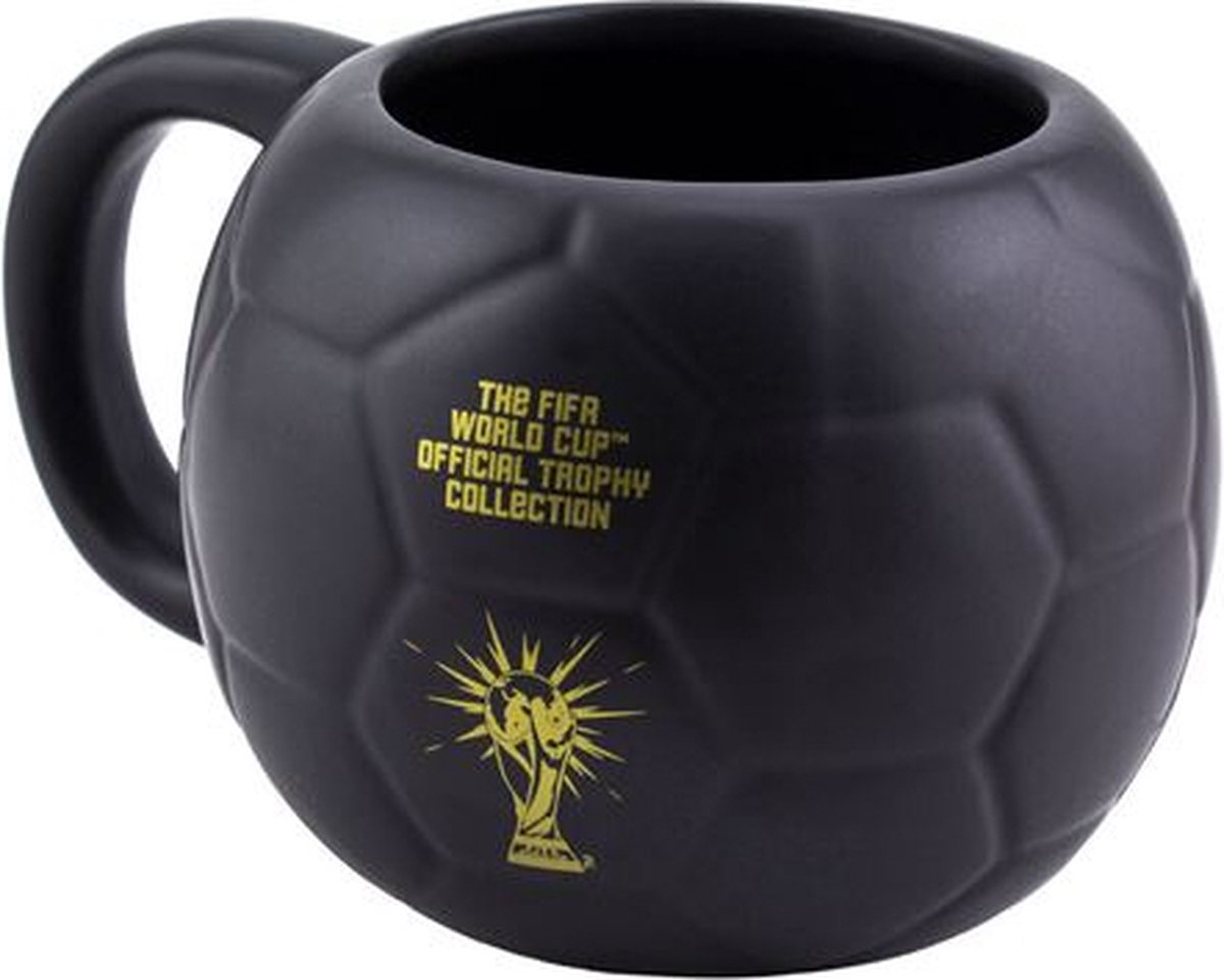 FIFA Heritage - FIFA-Voetbalmok Zwart-Goud 400ml