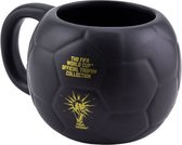 FIFA Heritage - Mug FIFA en forme de ballon de football Noir et Or 400ml