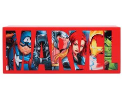 Marvel Avengers Logo Lamp – Officieel Gelicentieerde Disney Merchandise, 2 Lichtstanden, Decoratief…