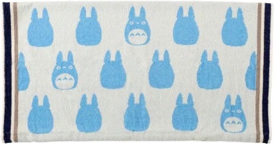 Foto: Ghibli my neighbor totoro totoro silhouette kussenhoes blauw 64x34 cm