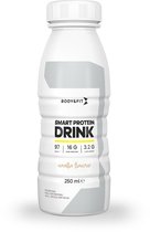 Body & Fit Smart Protein Drinks - Boisson pour sportifs - Protein Shake / Shakes de protéines - Vanille - 1 plateau (12 pièces)