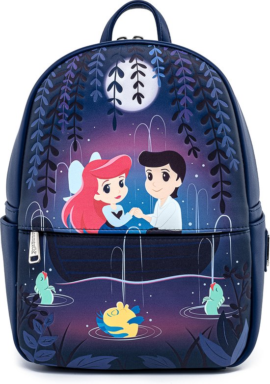 Loungefly : Disney La Petite Sirène - Scène de la gondole Mini sac à dos