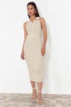 Trendyol TWOSS22EL1031 Volwassenen Vrouwen - Beige - S