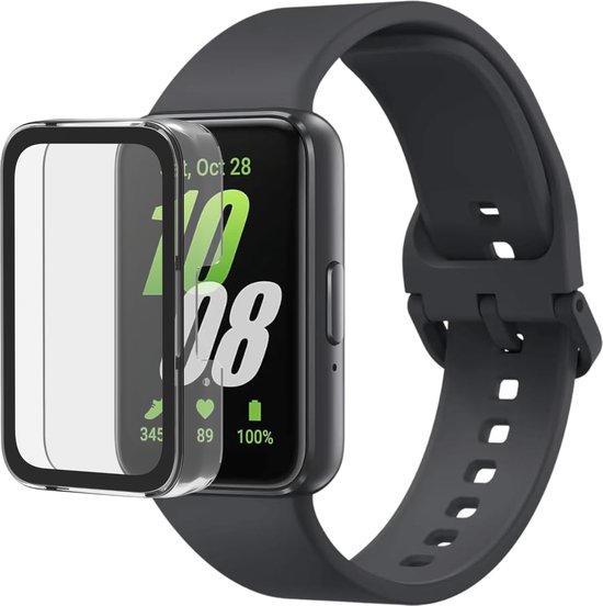 Samsung Galaxy Fit 3 - Coque Rigide de protection écran transparent verre trempé
