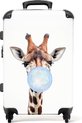 Blauw, Giraffe met kauwgom