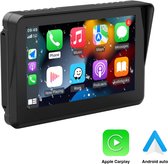 Thingy Navigatiesyteem Motor - Apple Carplay en Android Auto (draadloos - Universeel - 5 inch - Waterdicht - Touchscreen - Makkelijke installatie