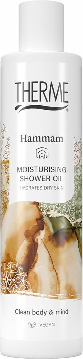 Therme Hammam Moisturising Shower Oil - 6 x 250 ml - Voordeelverpakking