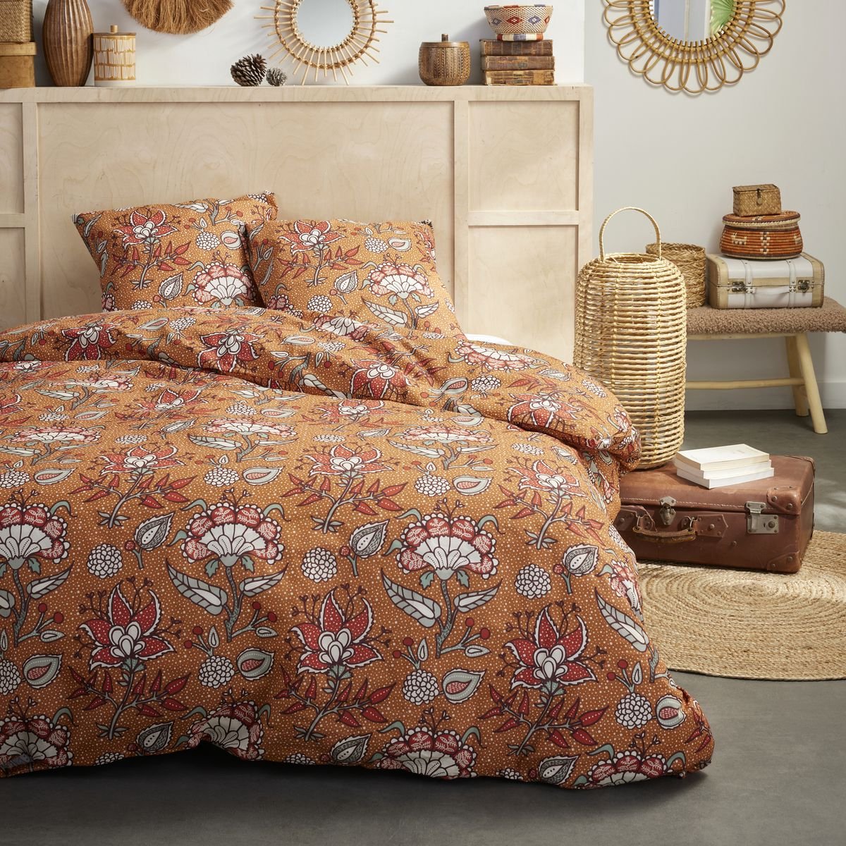 Beddengoed voor 2 personen met de print SUNSHINE LUK