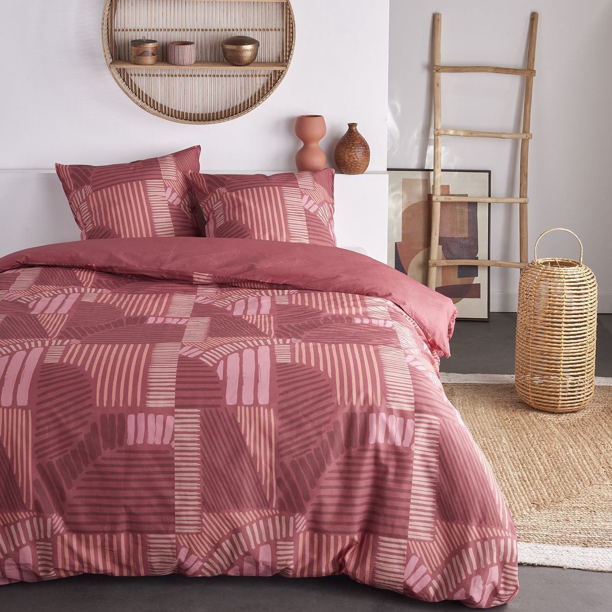 Beddengoed voor 2 personen met de print SUNSHINE ROWAN