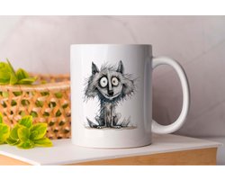 Mok Wolf is Quirky - FurAndFeathersFunny - PawsAndClawsLaughs - WhiskersAndWit - FurryFollies - GrappigeDierenpret - LachenMetDieren - DolleDierenAvonturen