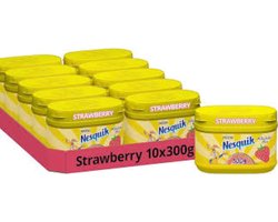 Nesquik - Strawberry Milkshake Mix - (10 x 300g)