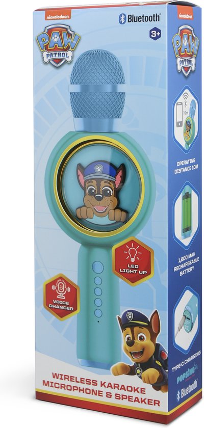 Chien Robot Télécommandé Interactif – 20 Fonctions, Programmable, Contrôle Gestuel, Rechargeable – Cadeau Enfants 3-12 Ans (bleu)