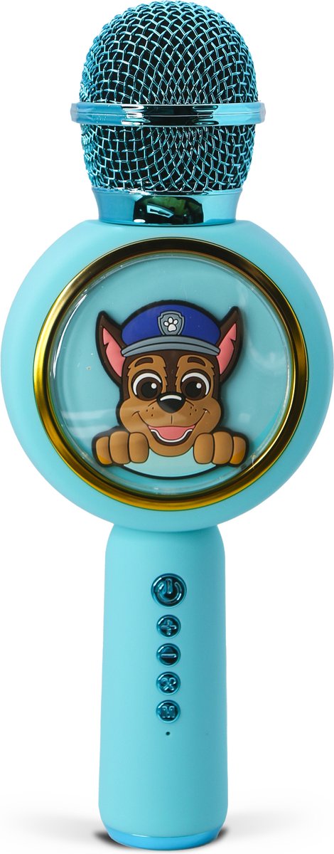 Paw Patrol Chase - draadloze karaoke microfoon voor kinderen - oplichtend LED display - speaker - met stemeffecten — cadeau in Spellen & Speelgoed - foto 8
