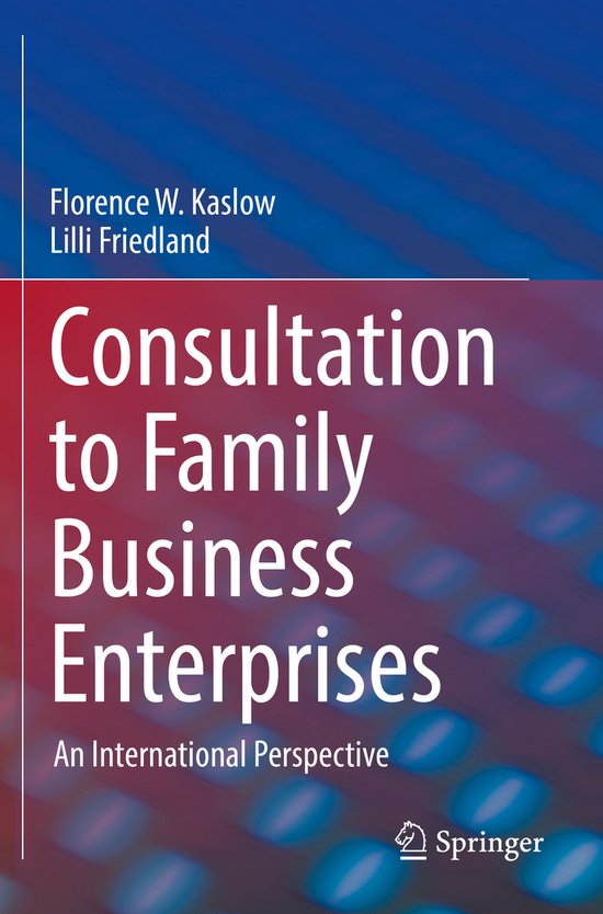 Consultation to Family Business Enterprises - cover