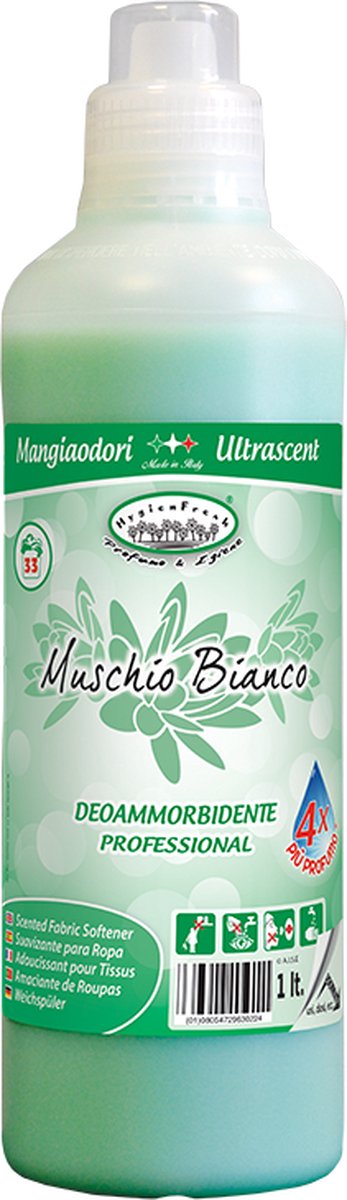Hygienfresh wasverzachter - Muschio Bianco (1 liter)