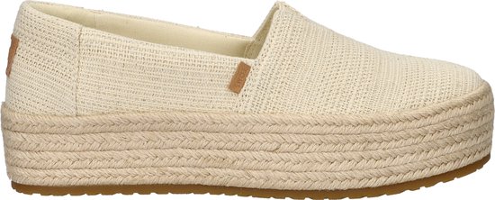 Espadrilles TOMS Valencia Femme Natural Taille 40 bol