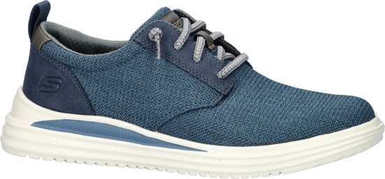 Skechers Proven heren instapschoen - Blauw - Maat 47,5